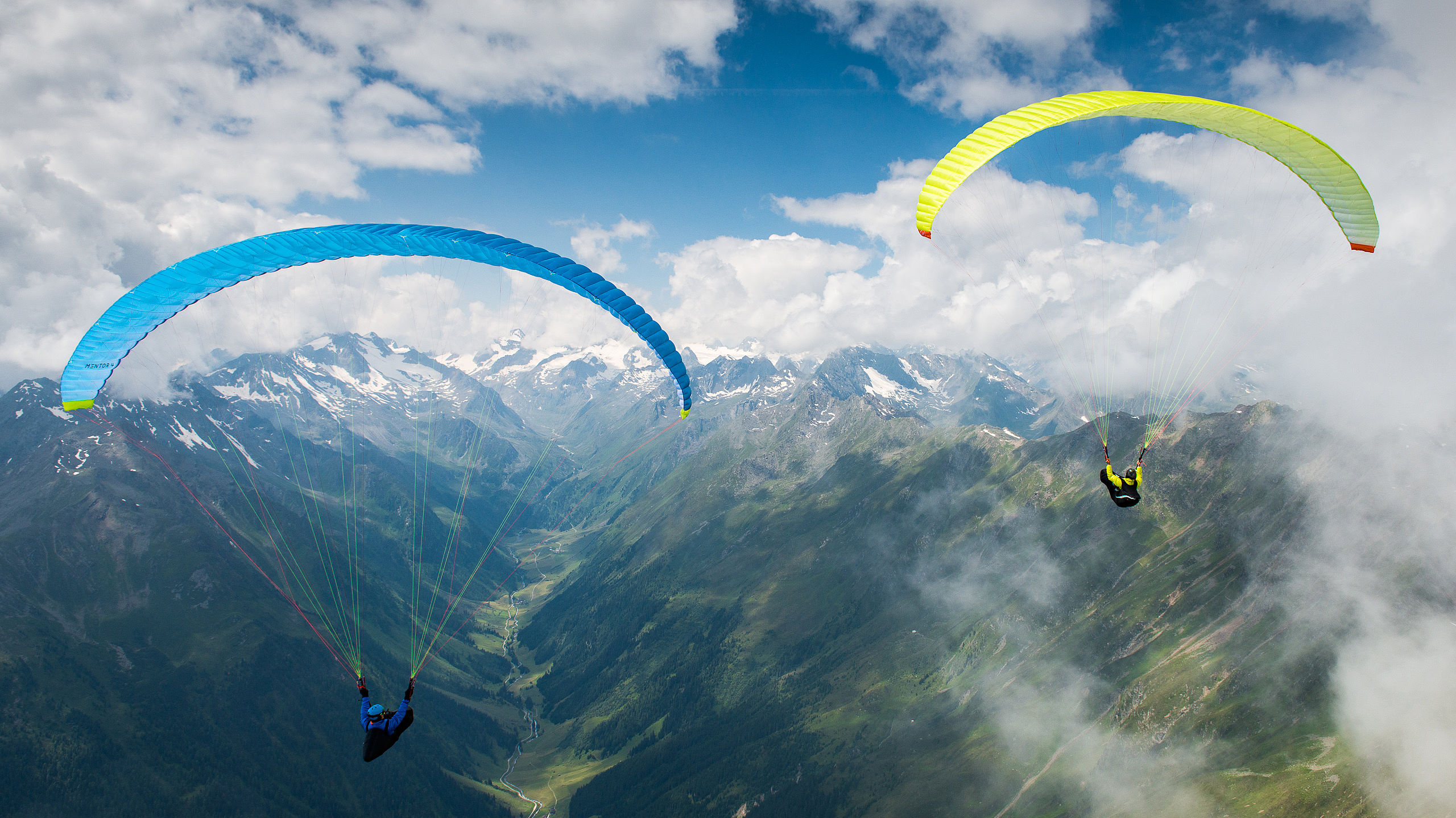 Aile Parapente Nova Mentor 4 L - 100-130kg - EN B - Occasion